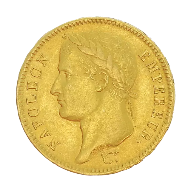 Monnaie France 40 Francs Napoléon Ier Or 1810 Lille (W) P15116
