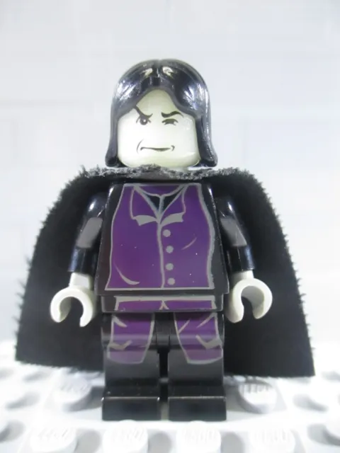 Lego Harry Potter Minifigure Professor Severus Snape Glow in the Dark Head