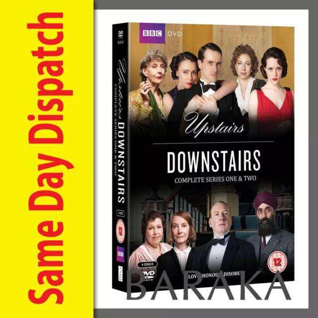 Upstairs Downstairs Complete Seasons Series 1 & 2 DVD Box Set R4/Aus BBC