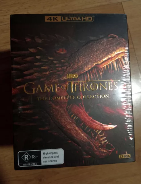 Game Of Thrones : Season 1-8 | UHD : Complete Collection (Box Set, Blu-ray,...