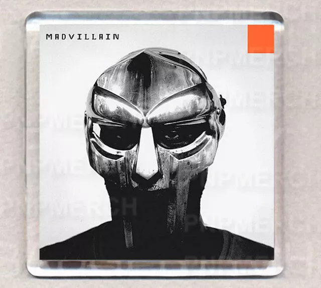 Madvillain: Madvillainy MF DOOM Madlib ALBUM COVER FRIDGE MAGNET 2.6inch 64mm sq