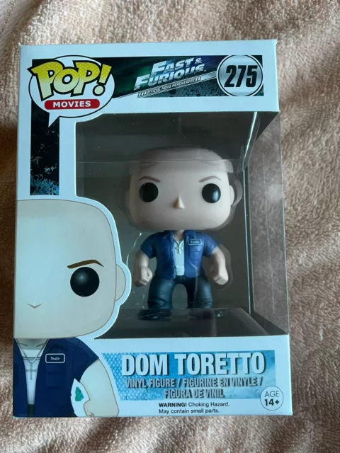 FIGURINE VINYLE DOM Toretto Funko Pop #275 The Fast And Furious