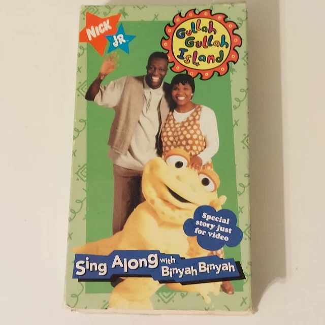 GULLAH GULLAH ISLAND Sing Along With Binyah Binyah Nick Jr. VHS Tape