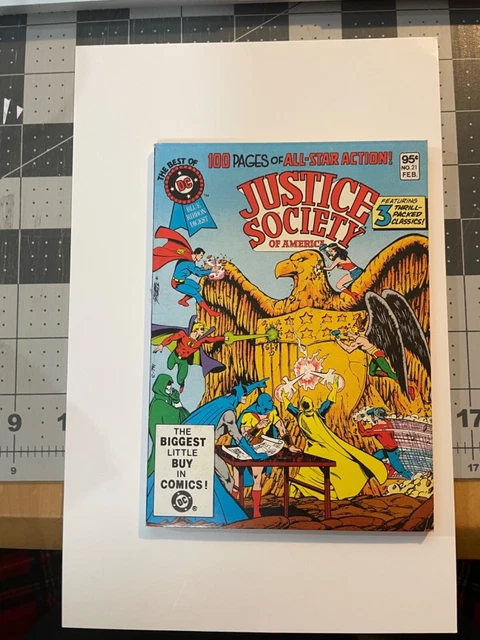 BLUE RIBBON DIGEST #21 best of Justice Society of America Combined shipping