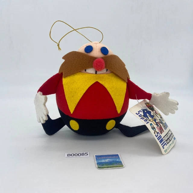 DR. ROBOTNIK EGGMAN B085 SEGA Sonic The Hedgehog Plush 7" With TAG