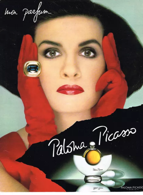 PUBLICITE ADVERTISING 034  1992   PALOMA PICASSO   parfum