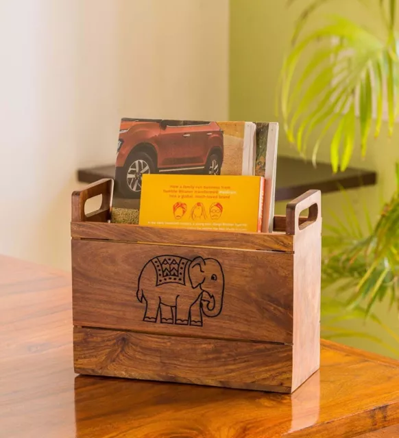 Organizador para el hogar y la oficina con soporte de cargador de elefante...