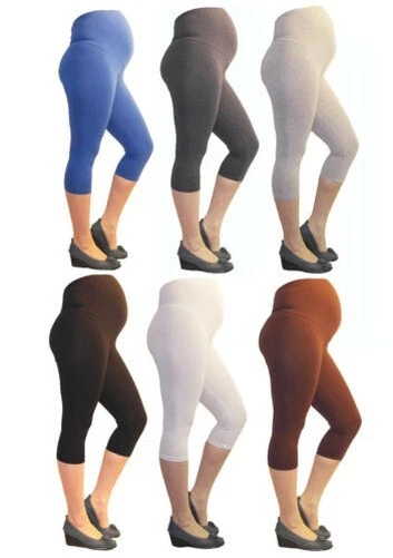 Leggings De Maternité Opaque En Coton - Taille S à XXL - Neuf Sans étiquettes