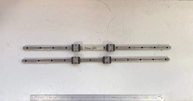 Thk Sr Guides Linear Rail 46Cm Trolleys Sr15 /#C G1R1 3639