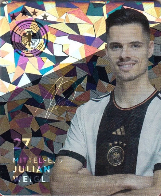 REWE DFB TRADING cards football World Cup 2022 Qatar No. 27 Julian