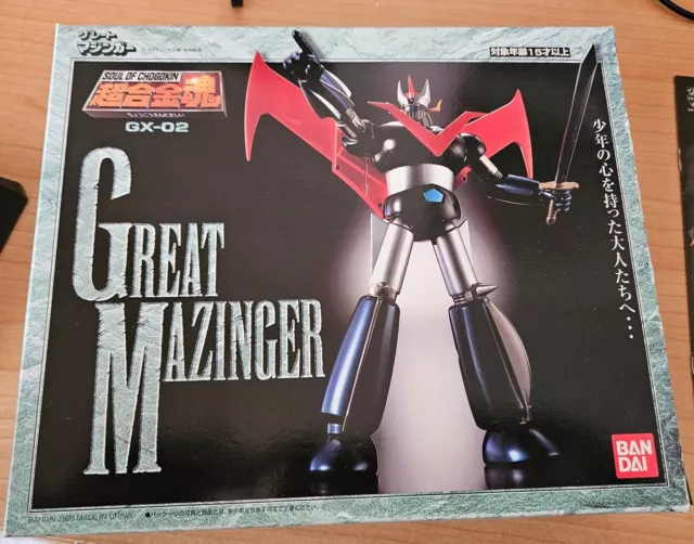 Bandai Soul of Chogokin GX-02 Great Mazinger Grande Mazinga