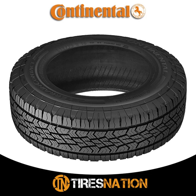(1) New Continental Terrain Contact H/T 275/60R20 115T FR Tires
