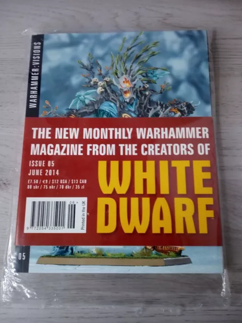 Warhammer Visions Magazine Issue 05 - Collectors Rare - 2014 Factory Sealed