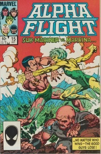 Alpha Flight #15 Marvel Comics October Oct 1984 (VF)