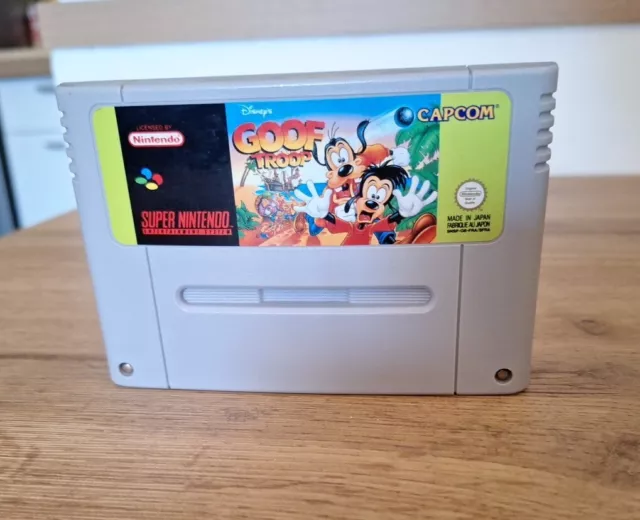 Jeu Super Nintendo Disney Goof Troop - SNES FRA EXCELLENT ETAT +++