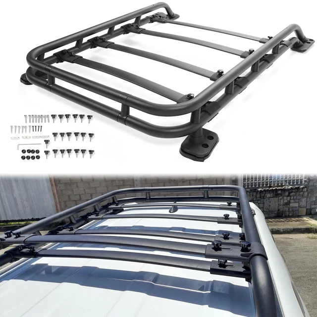 FOR TOYOTA 4RUNNER 1023 Roof Rack Rail Top Cargo Luggage Carrier Cross