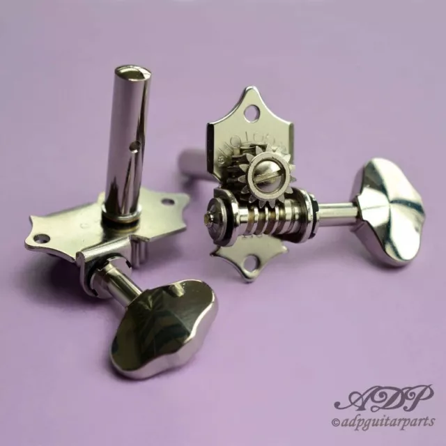 Mecaniques Gotoh Nickel 3+3 boutons Butterbean 1:15 pour tete ouverte SEP780-06M