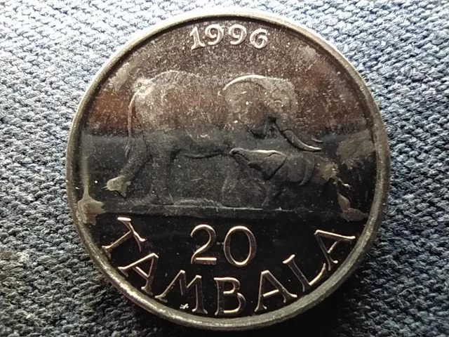 Malawi Republic (1966- ) 20 Tambala Coin 1996