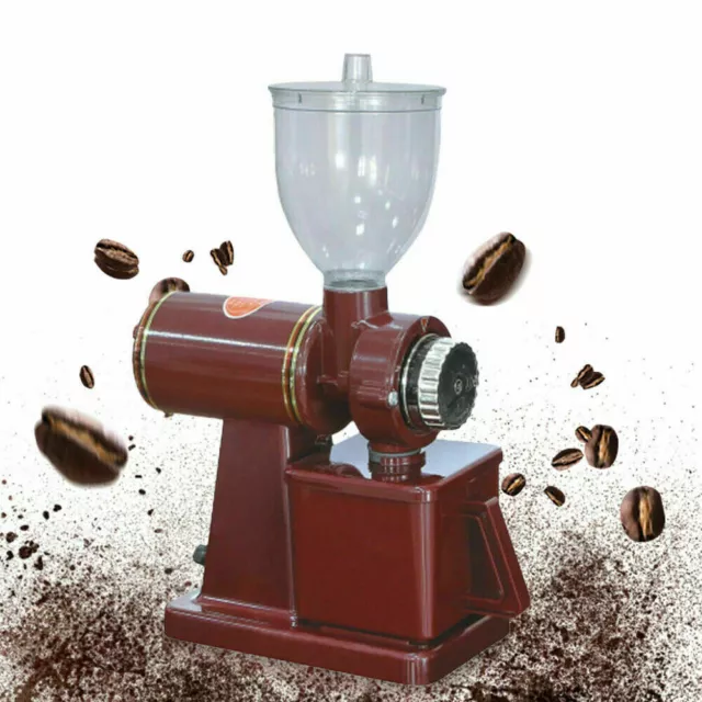 110v Electric Grinder Automatic Coffee Grinder Burr Espresso Bean Home 250g