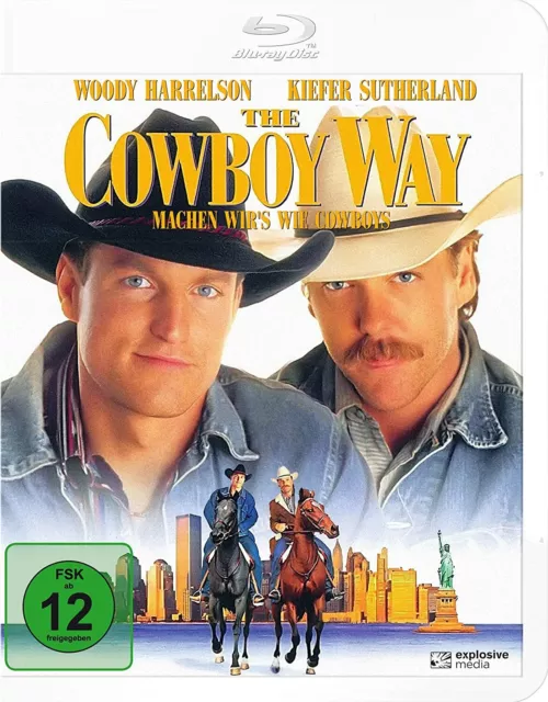 The Cowboy Way (1994) - Blu-ray - New - Woody Harrelson, Kiefer Sutherland