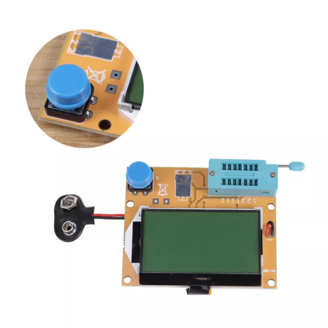 - LCD Digital Transistor Tester DIY Meter Backlight Diode Triode