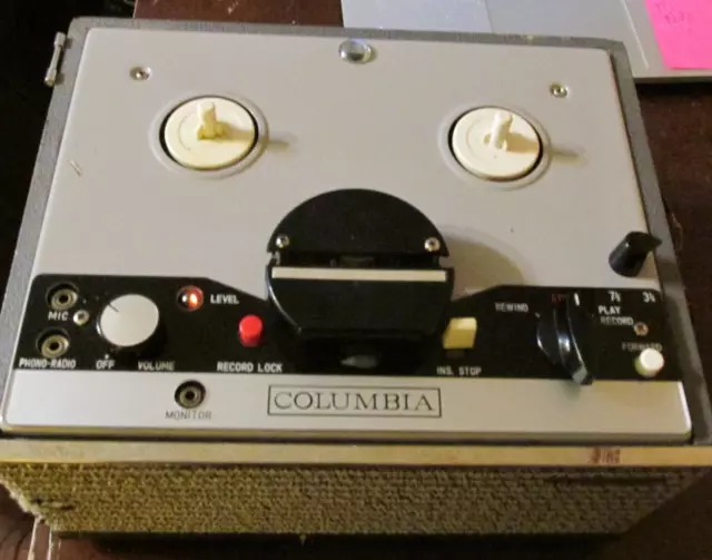 VINTAGE CIPHER IL (2) intermax tape recorder Tested Reel To Reel