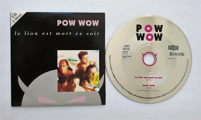 POW WOW LE lion est mort ce soir 2-track CD Single Card sleeve EUR 3,99