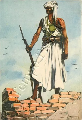 Colonie, Africa Orientale Italiana (AOI) - Dubat / illustratore Ferrari