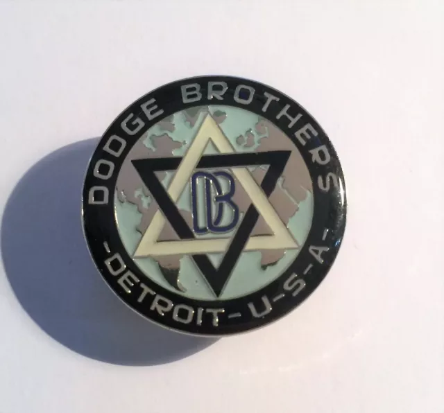 Dodge Brothers Detroit, Car, badge, Hat Pin, Lapel Pin, 2 clutches, Auto, Gift