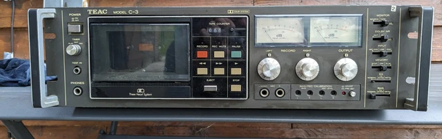Teac Platine Cassette C-3 pour pièces / à réparer