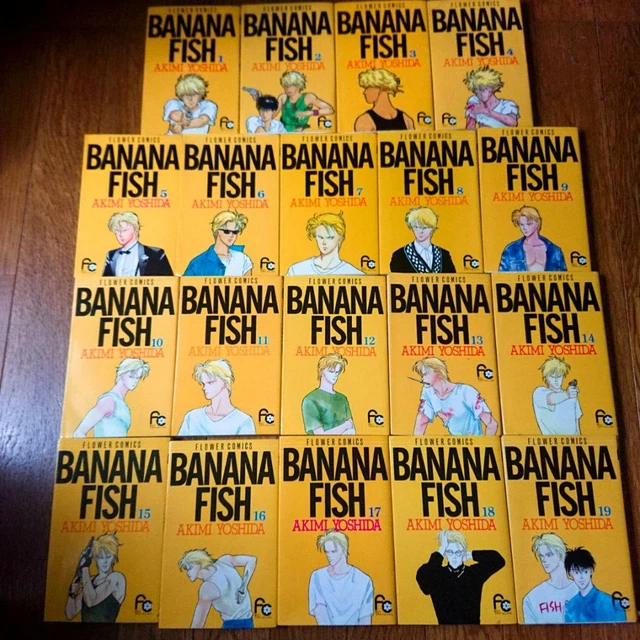 BANANA FISH AKIMI Yoshida vol. 119 Complete set Comics Manga 124.00