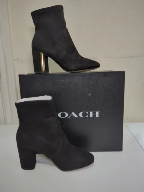 Coach Margot Suede Bootie Women’s Size 5B.