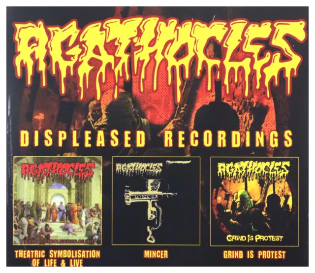 Displeased Recordings (3cd), Agathocles, audioCD, New, FREE & FAST Delivery