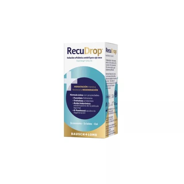 Recudrop Bausch + Lomb Solucion Oftalmologica Ojo Seco  10Ml