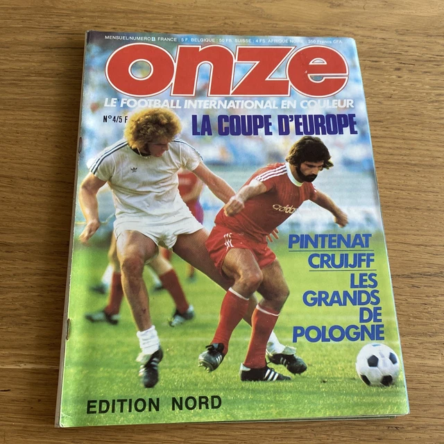 Magazine Onze Mondial N°15 Édition Nord France Mars 1977 Football