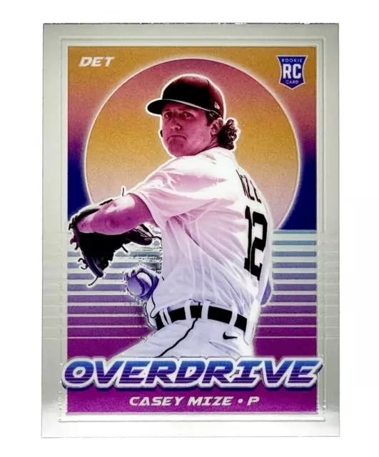 2021 Panini Chronicles Overdrive #17 Casey Mize RC Detroit Tigers