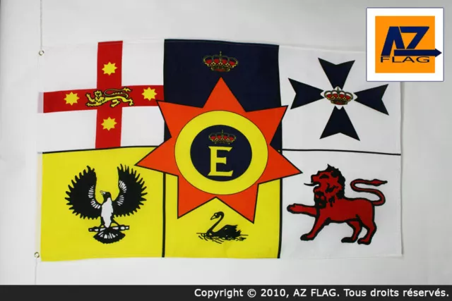 KINGDOM OF AUSTRALIA FLAG 2' x 3' - ROYAL AUSTRALIAN FLAGS 60 x 90 cm - BANNER 2
