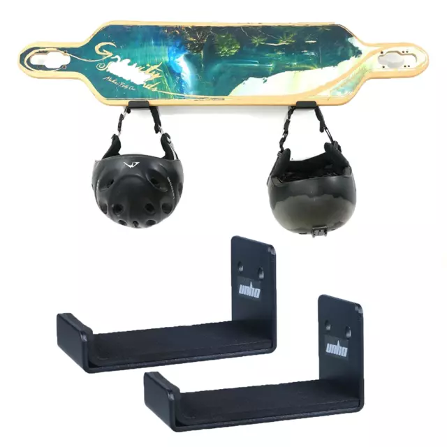 Skateboard Wandhalterung Longboard Surfboard Surfbrett Aufbewahrung stabil Alu