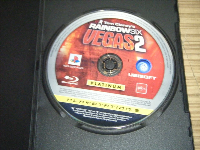 Sony Playstation 3 PS3 Disc - Tom Clancy's Rainbow Six Vegas 2 (Platinum)