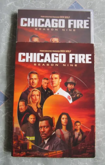 CHICAGO FIRE Season Nine 9 DVD with Slipcover BRAND NEW Free Shipping