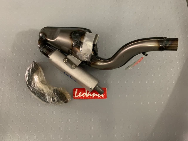 Scarico Marmitta Leovinci Piaggio Vespa 50 PK In Alluminio Anni 80/90
