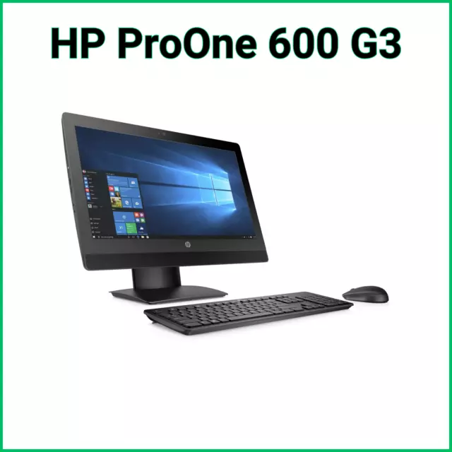 🥇✅ HP ProOne 600 G3 AIO 21.5" Intel Core i3-6100 4 GB RAM SSD 250 GB ⭐⭐⭐⭐⭐ 3