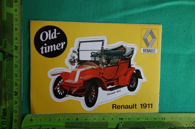 ORIGINAL RENAULT AUFKLEBER Emblem LOGO Schriftzug Kotflügel Vorne