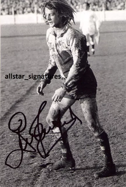 Original Hand Signed Russell Fairfax Australia Wallabies Legend Player 6X4 Photo