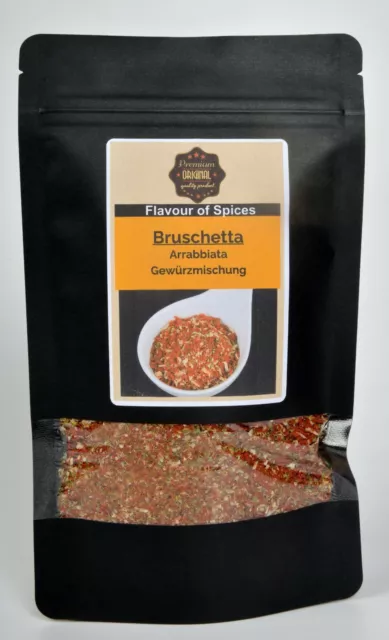 Bruschetta Arrabbiata 100g Gewürzmischung Premium Qualität Flavour of Spices
