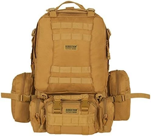 Cybertron Backpack 3Day Large Capacity Military Molle Compatible Tactical Water