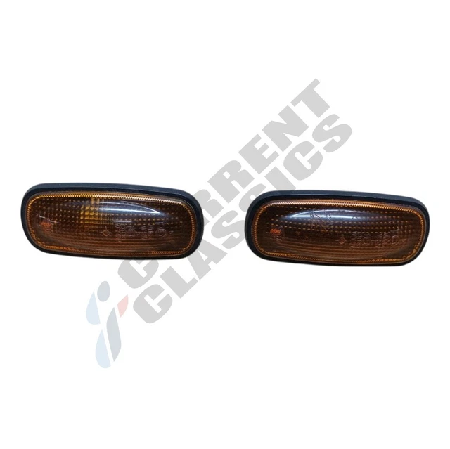 thumbnail image 2 of Classic Mini Side Repeater Indicator Lenses – Amber – Pair – SW441 – Made In UK 2 of 5