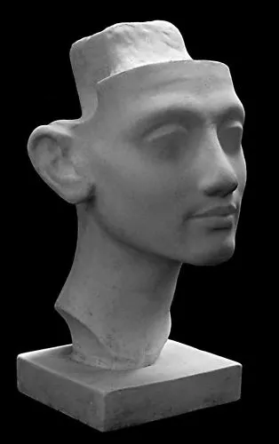 Sculpture Bust Nefertiti Head Art artwork Home Decor Egyptian Statue Figurine