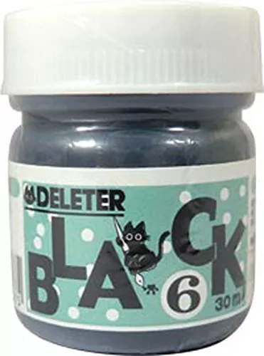 Deleter Manga Anime Liefert Schwarz 6 Tinte 30ml 21075 Japan