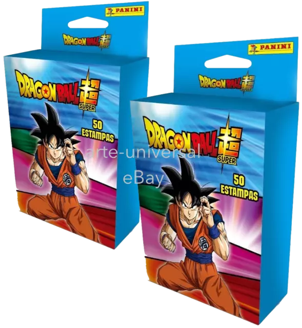 2 BLISTER BOXES (20 PACKS) Dragon Ball Super 3 Panini Sticker Collection 2021